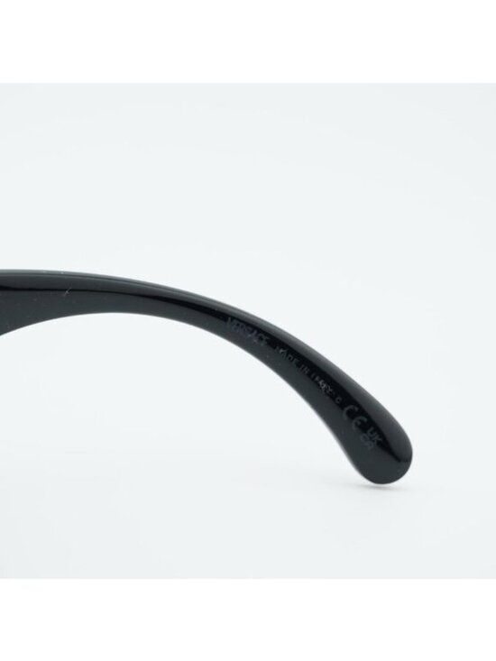 Versace VE2299 10016G Sunglasses Gunmetal Oval Frame, Grey Silver Mirror Lenses main image 7